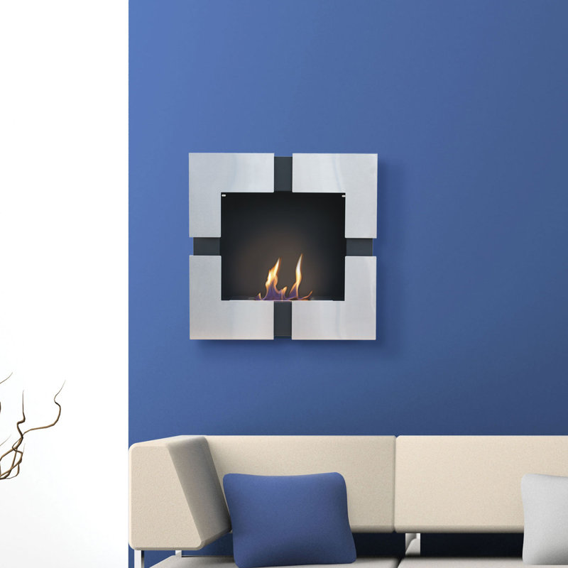 Gwendolyn Belfry Heating 60cm W Bio-Ethanol Fireplace