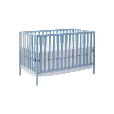 Lit de bébé convertible 3-en-1 Palmer bleu bébé