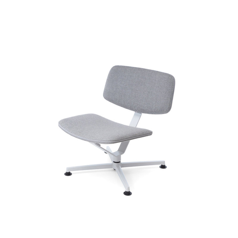 Arba Side Chair, Gray, Light Gray