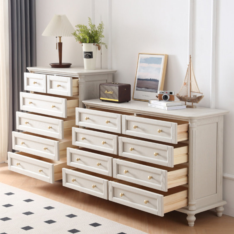 Commode d'appoint en bois massif