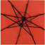 Grand parasol d'extérieur double face 14,8 pi avec manivelle (kaki) (sans base)-1036814082