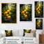 «Yellow Zesty Lemon Burst», art mural fruits-100409001