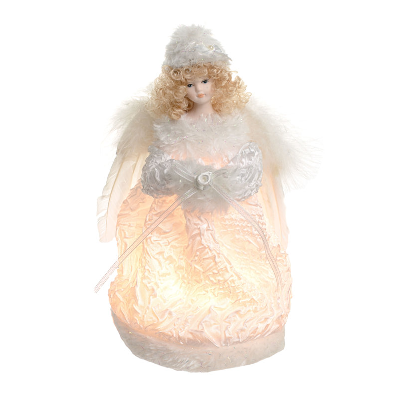 9'' Fabric Lighted Tree Topper