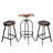 Charnock 2 - Person Solid Wood Top Four Leg Dining Set