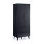 Heriberto 2 Door Solid Wood Wardrobe-62273764