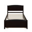 Lit plateforme simple avec lit gigogne-62994444