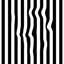Warped Vertical Stripe Wallpaper-1317754092