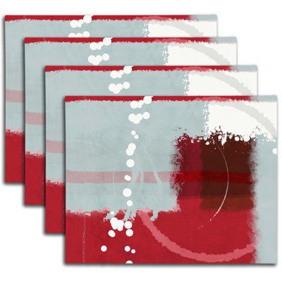 Napperon abstrait en polyester