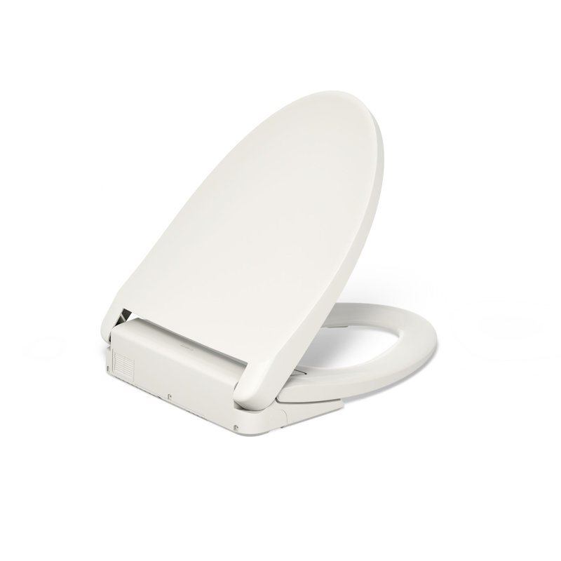 Purewash E930 Elongated Bidet Toilet Seat With Remote Control, Satin