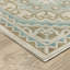 Graicyn Bohemian Medallion Beige/ Teal Area Rug-252277647