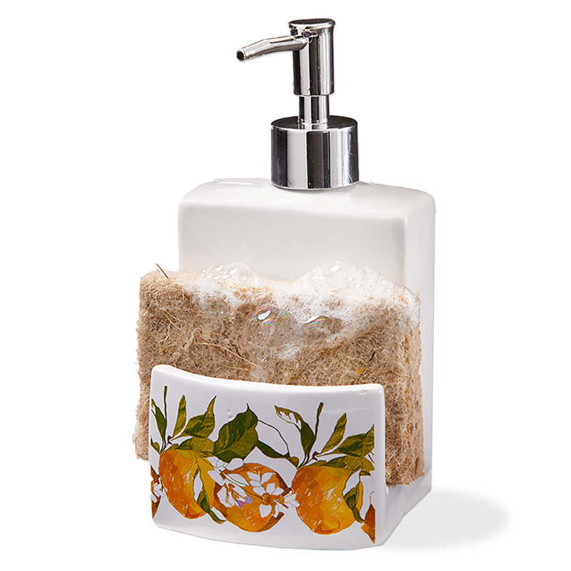 Lemoncello Soap Dspnsr + Sponge Hldr