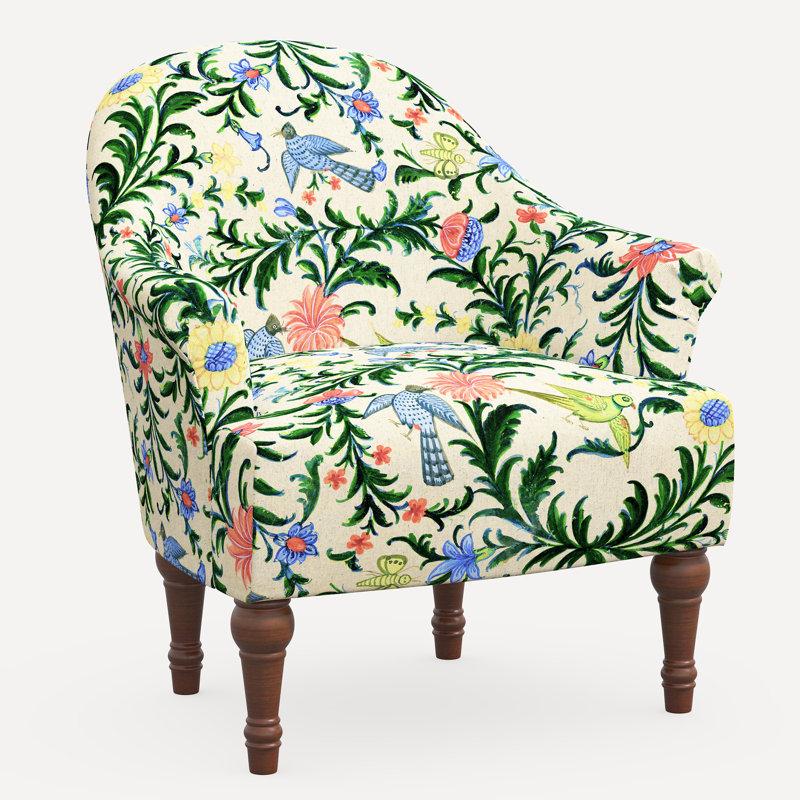 Preeti Accent Chair, Jr Trayi Multi Floral