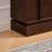 Farmhouse Fluted Sideboard with Outlet Hole and Adjustable Shelves-103667027