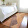 Premium Machine Washable Prisco Orange Rug