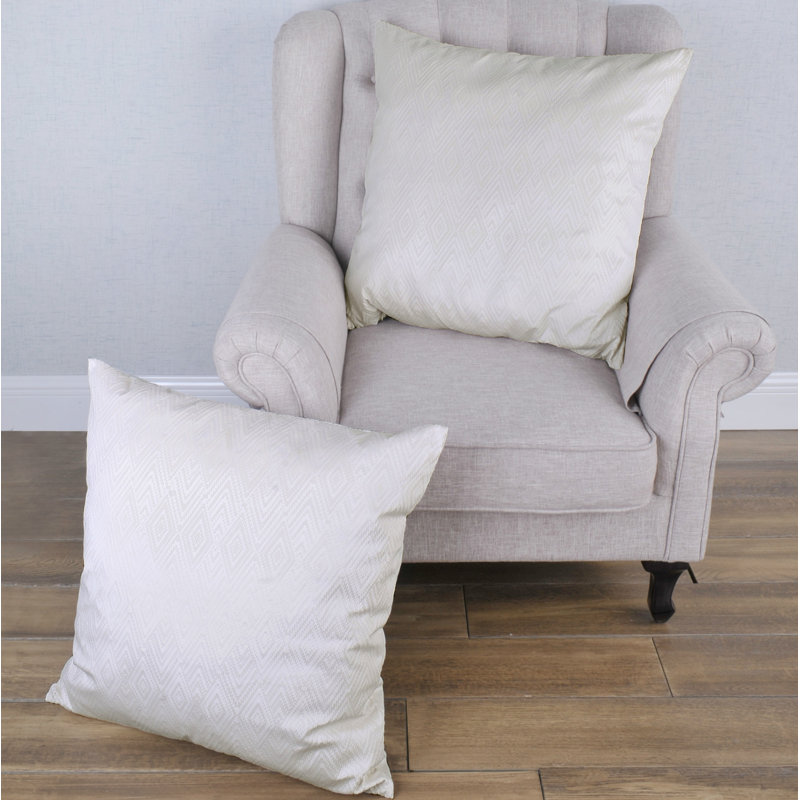 Square Euro Pillow Cover, Gardenia