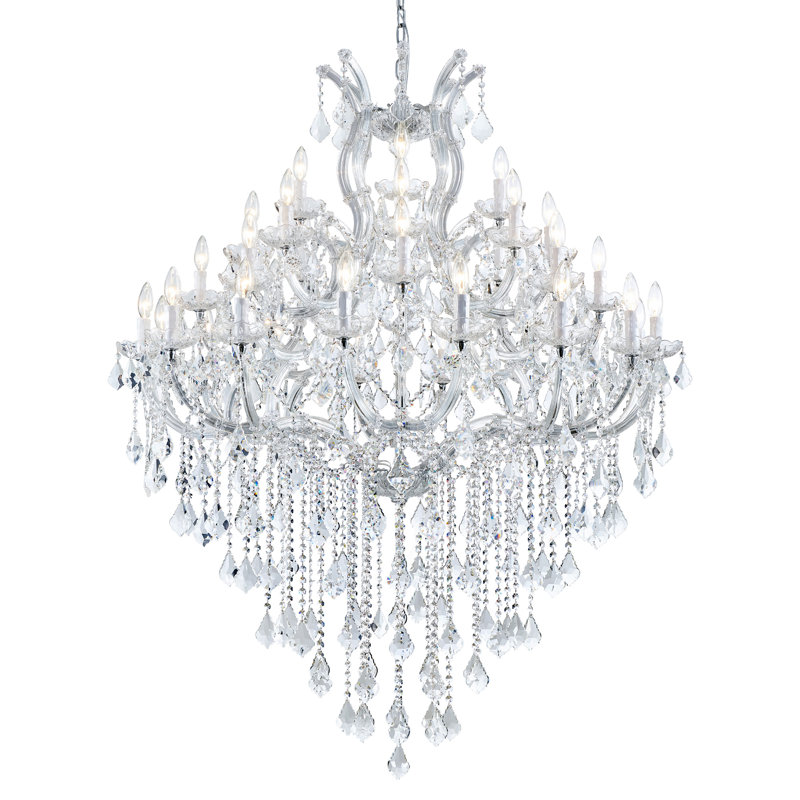 Laiya 36 - Light Dimmable Chandelier, Sliver