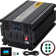 Power Inverter, 3500W Modified Sine Wave Inverter, DC 24V to AC 120V