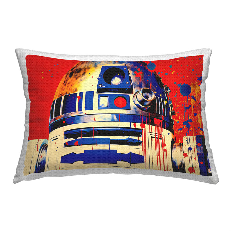 Abstract Outdoor Throw Pillow