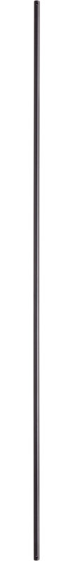 Ceiling Fan Threaded Downrod, Noir, 18" H x 0.75" W 0.75" D