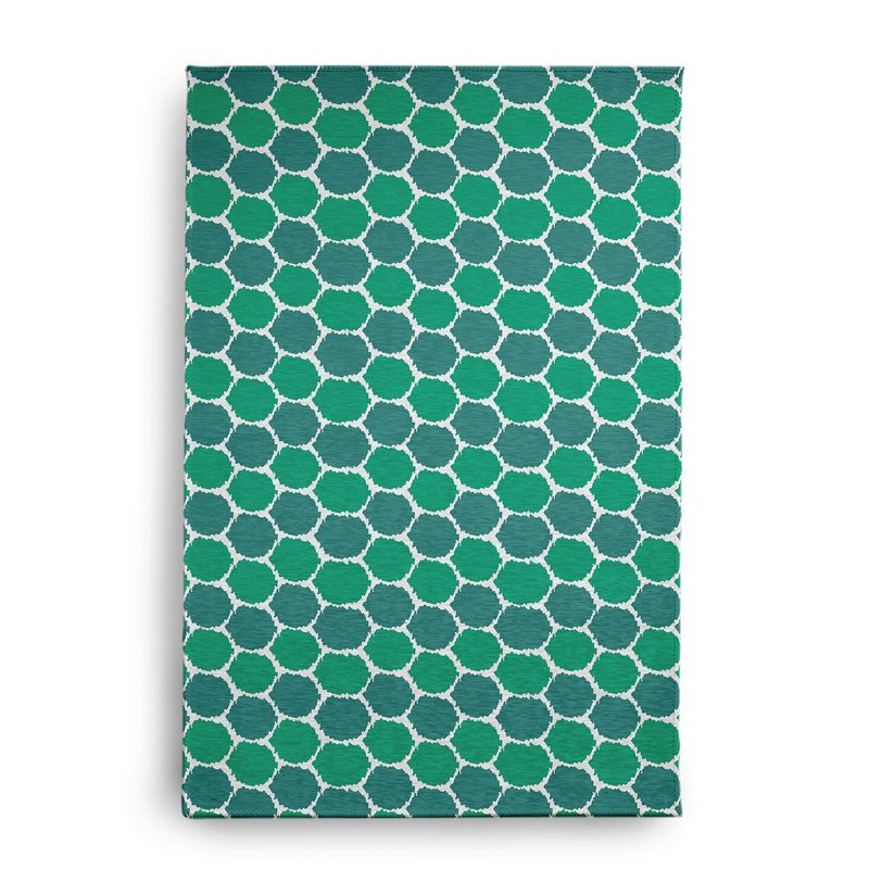 Chenille Geometric Indoor Rug, Rectangle 2' x 3'