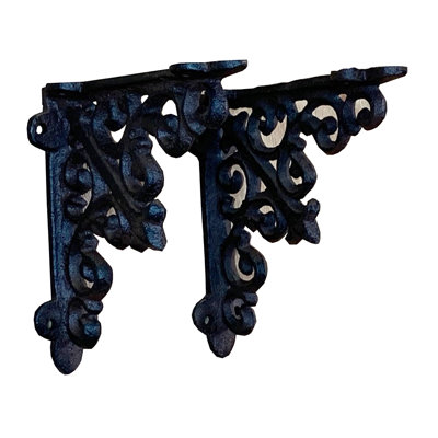 Jefferson Cast Iron Shelf Brackets