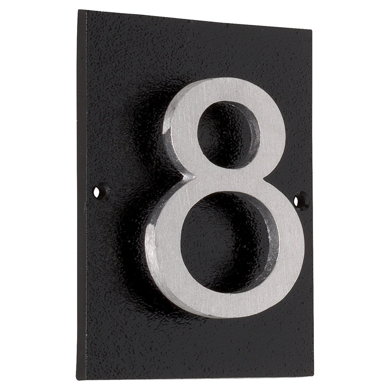 Floating Mount House Number, Yes
