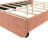 Beunca Solid Wood Upholstered Bed with Arch Headboard-1256152444-1256152442