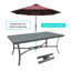 Table de salle à manger en aluminium