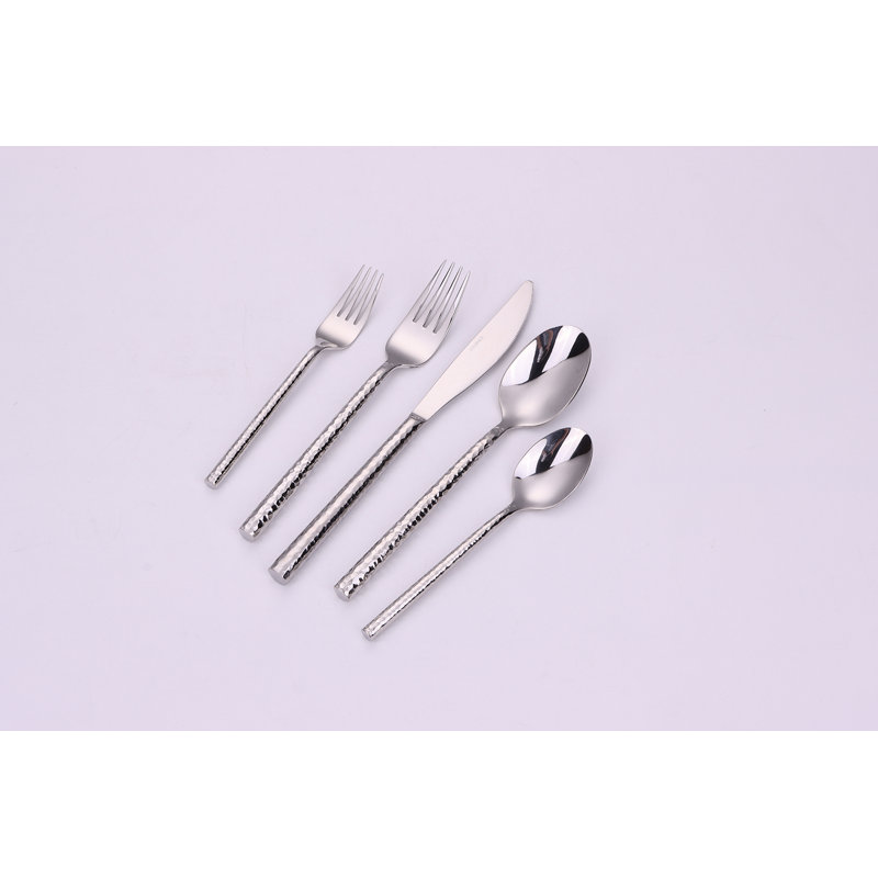 Mercer41 Maung Stainless Steel Flatware Set - Service for 4, Silver