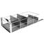 simplehuman 35cm pull-out cabinet kitchen cupboard organiser, grey plastic with heavy-gauge steel frame-113585992