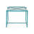KINCAID Outdoor Mesh Top Side Table, Durable and Weather-Resistant for Modern Backyard Comfort-660054345-660054347