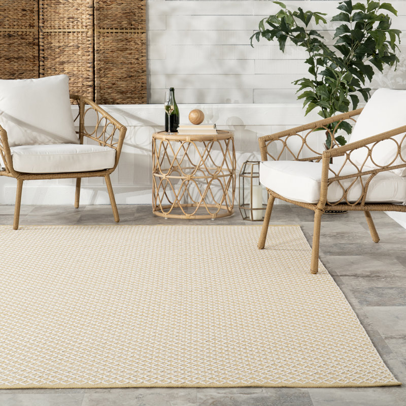Tapis intérieur / extérieur tissé à la main Home, Tapis de couloir 2 pi 6 po x 8 pi