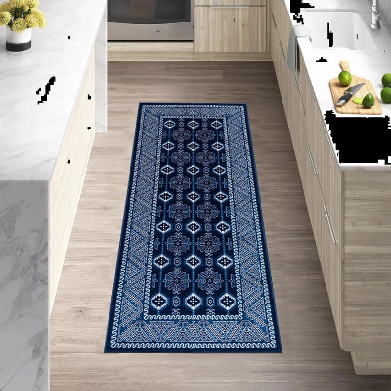 Luxury Large Traditional Rugs Modern Living Room Hallway Rug Bedroom Carpet Mat, Runner 60 x 220 cm
