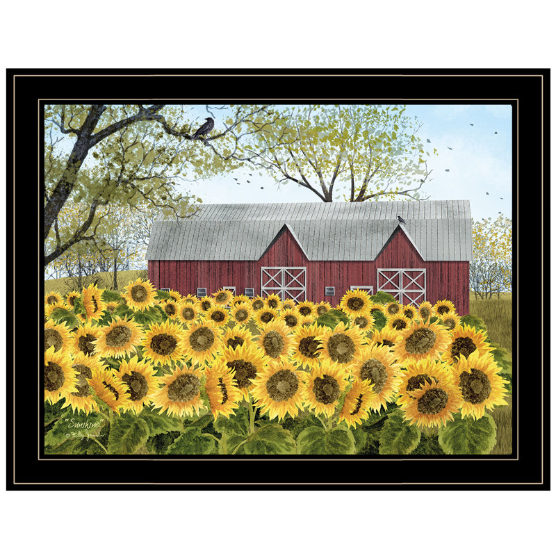Sunshine par Billy Jacobs - Reproduction d'art sur papier encadrée