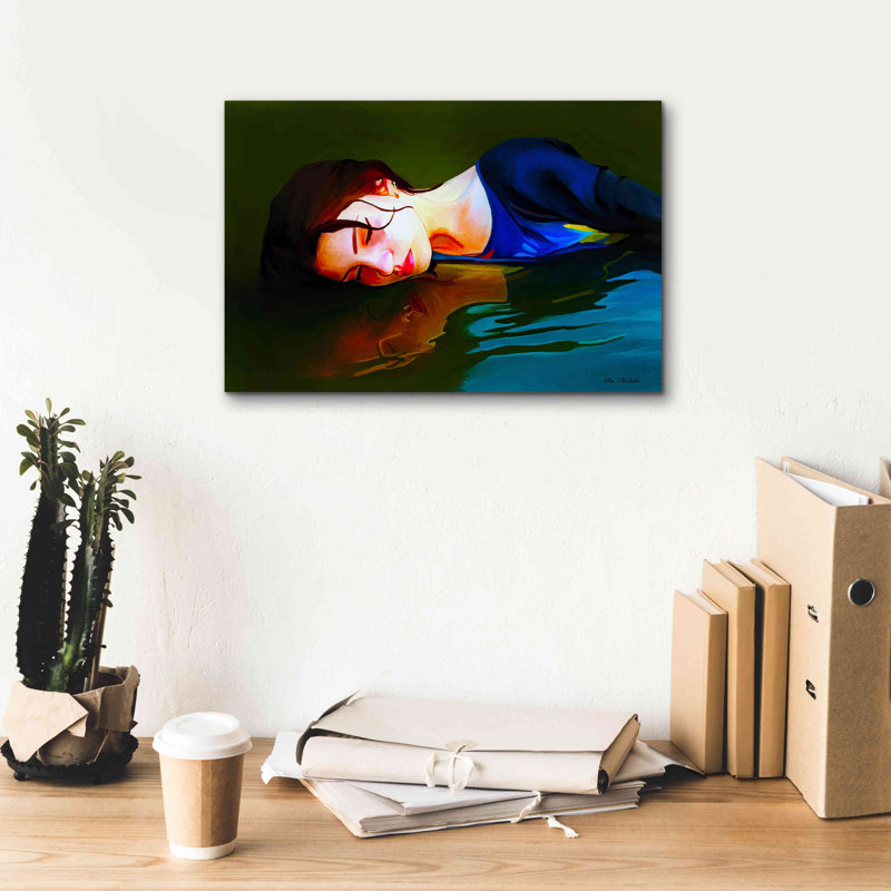 «SelfReflection» par Ata Alishahi, H 12 po x l 18 po x P 0,75 po