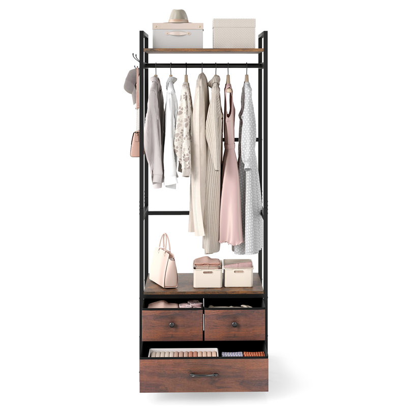 Freestanding 2 - Hook Coat Rack