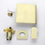 1- Handle Wall Mount Lavatory Waterfall Bathroom Sink Faucet