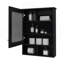 Armoire à pharmacie Poston avec porte et miroir inclus-1632098303