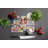 Decorating Easter Cavalier Spaniel Glass Cutting Board