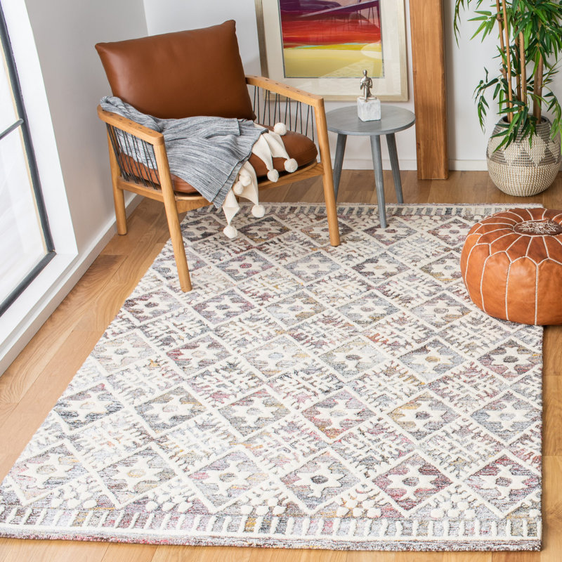 Tapis performance touffeté à la main Habiba, Rectangle 4 pi x 6 pi