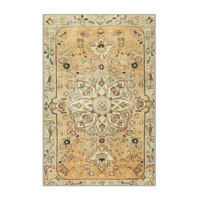 Tapis brun/gris traditionnel Algrange