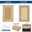 Tapis de paille géométriques imperméables réversibles en plastique pour véranda-977774708-977774711