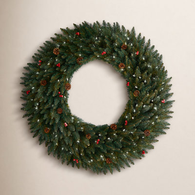 48'' Lighted Wreath