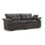 Canapé de 88,9 po de large avec repose-pieds, canapé modulaire Cloud, canapés modulaires pour le salon, revêtement capitonné en forme de nuage sans dossier, dossier capitonné et design moderne-1535532186