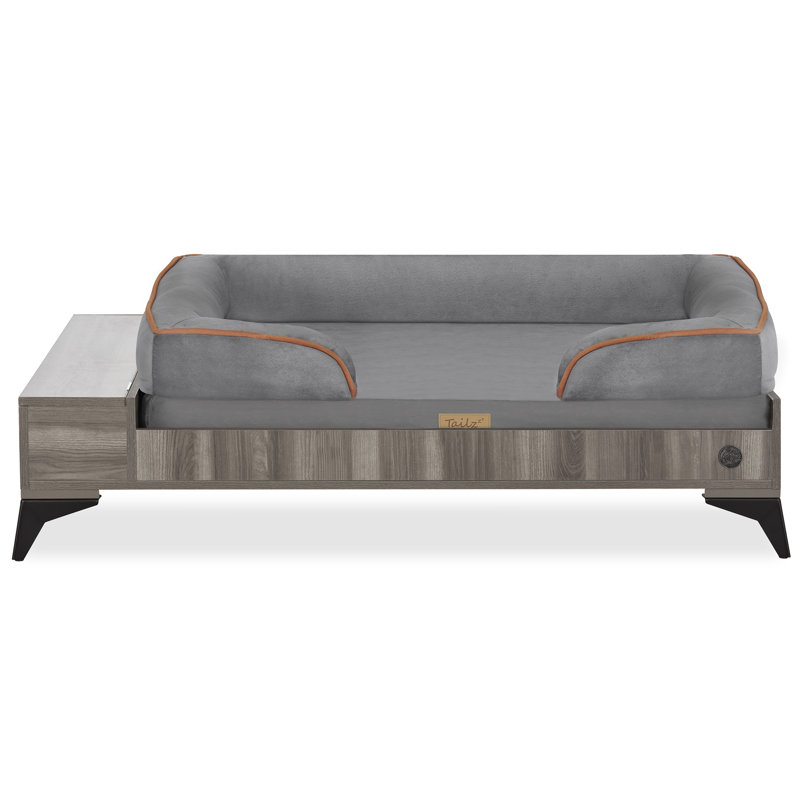 Wyatt Polyester Pet Bed, Small (37.2" W x 19.33" D x 10.83" H)
