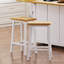 Tabourets de bar en bois massif K&K-1703681859