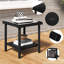 Ensemble de meubles de patio pour 2 personnes avec repose-pieds et table basse