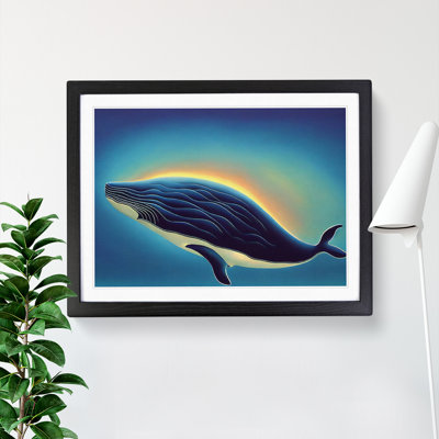 Whale Art Vol.2 - Framed Print