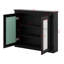 Armoire de rangement murale moderne avec 2 miroirs-180088477