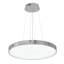 Lustre en métal à DEL avec diffuseur en acrylique blanc doux transparent-1085655159